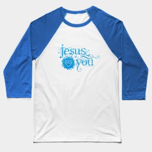 Jesus Loves You Baseball T-Shirt